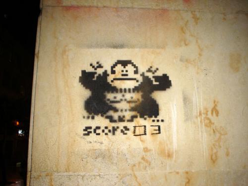 Donkey Kong Stencil