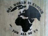 one world is enough for all of us! - detail view (opens popup window)